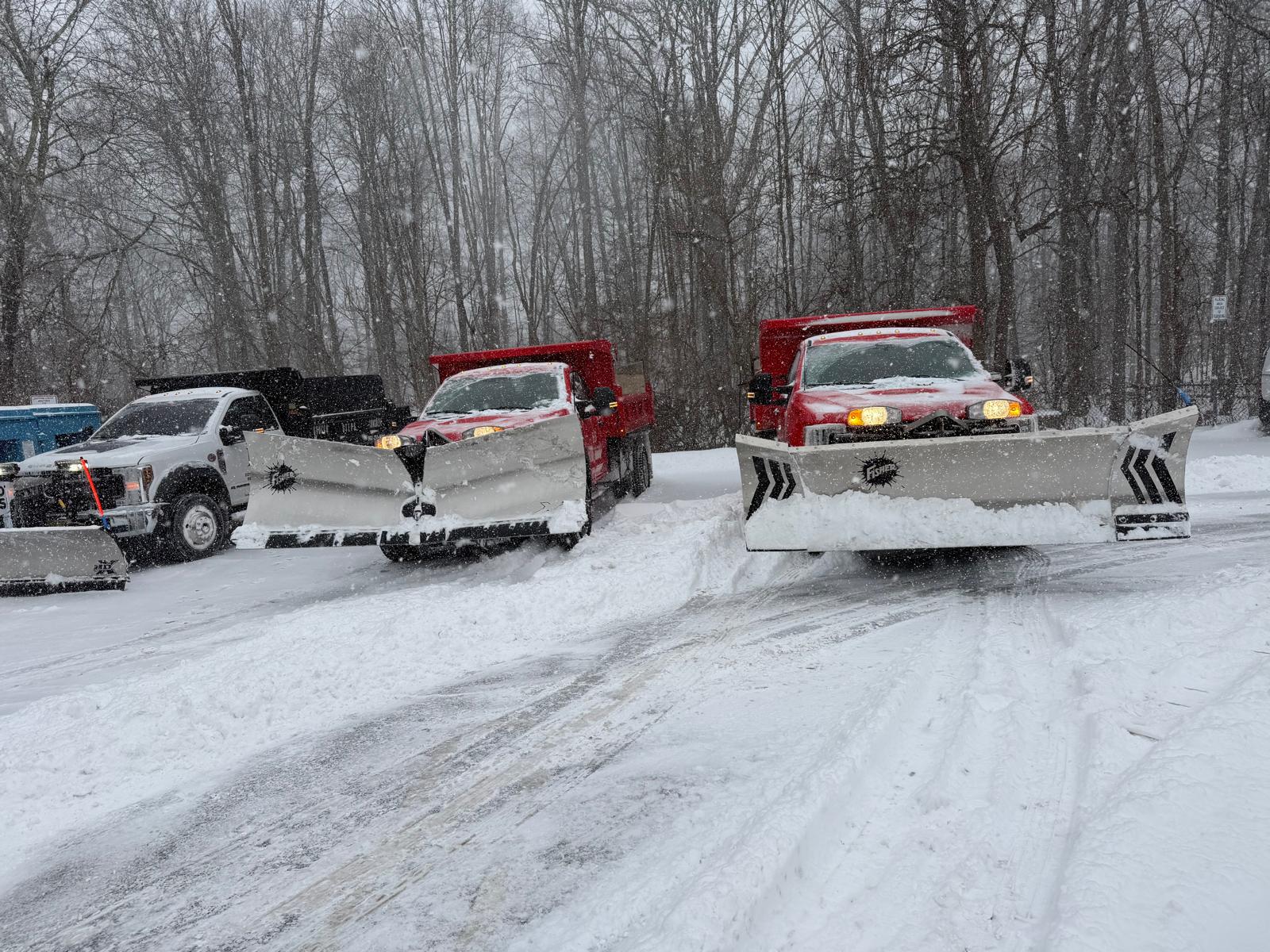 Commercial Snow Removal work