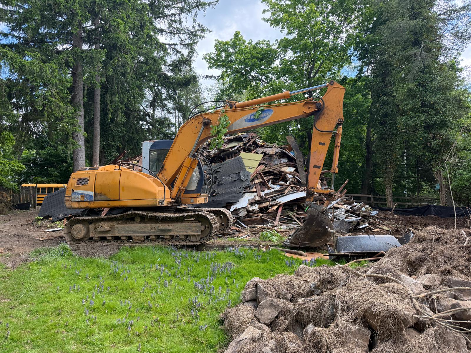 Demolition work